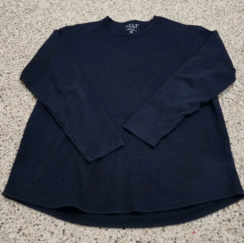 BYLT Basics Men's Long Sleeve Tee - Black